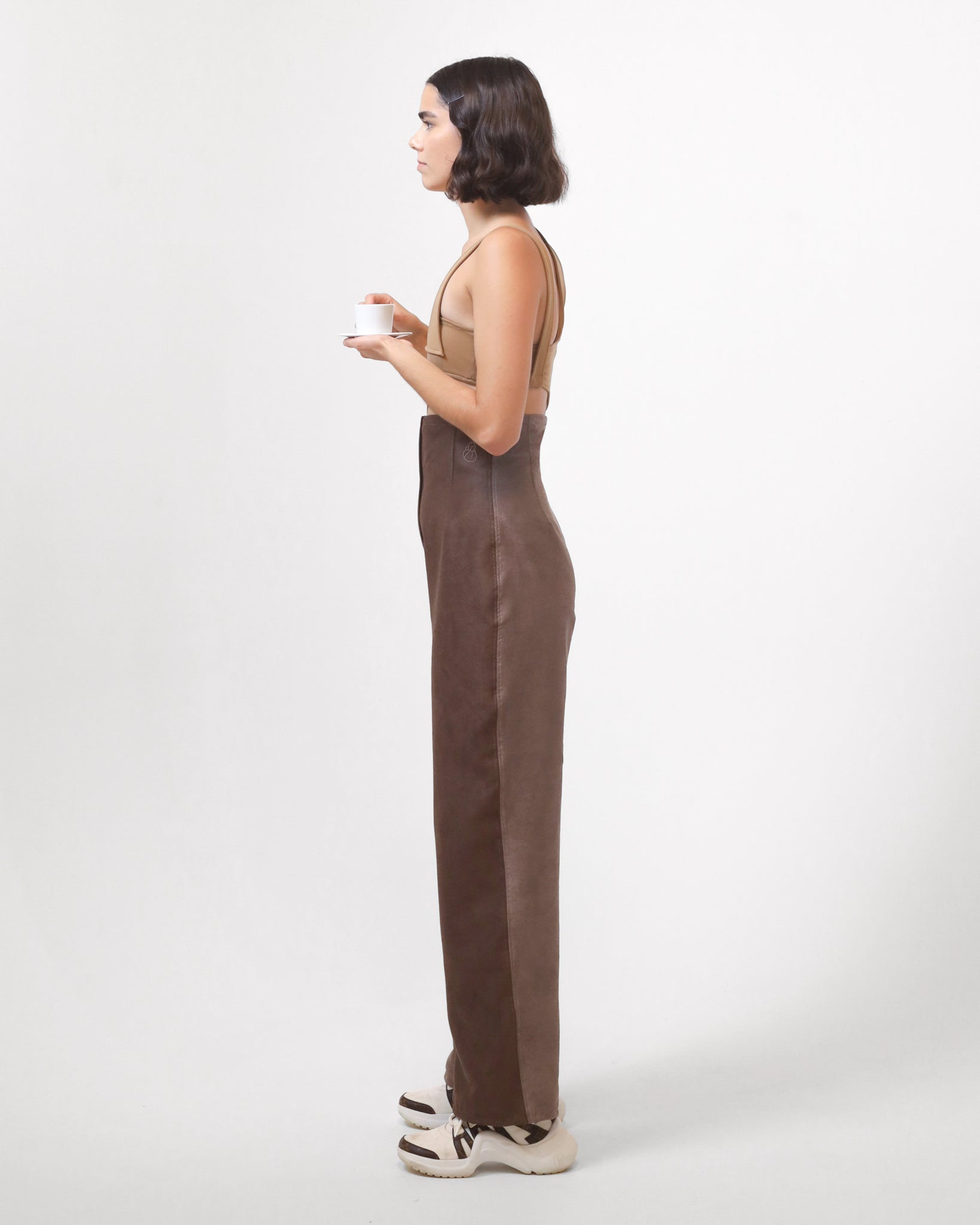 CAPPUCCINO HIGH WAISTED PANT